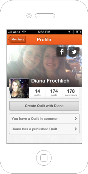 New Quilt Profile Pages
